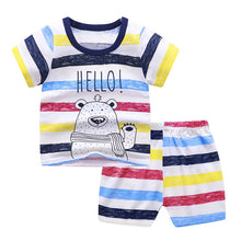 Load image into Gallery viewer, Infant / Toddler - Summer 2pc Sts - Soft Outfits  - Sizes 9mth- 5T Ti Amo I love you
