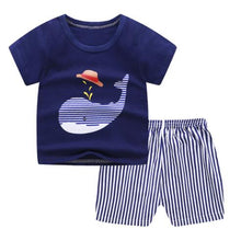 Load image into Gallery viewer, Infant / Toddler - Summer 2pc Sts - Soft Outfits  - Sizes 9mth- 5T Ti Amo I love you
