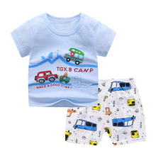 Load image into Gallery viewer, Infant / Toddler - Summer 2pc Sts - Soft Outfits  - Sizes 9mth- 5T Ti Amo I love you
