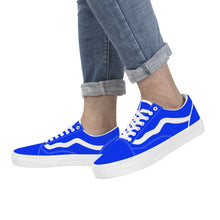 Load image into Gallery viewer, Ti Amo I love you - Exclusive Brand - Blue Blue Eyes - Low Top Flat Sneaker
