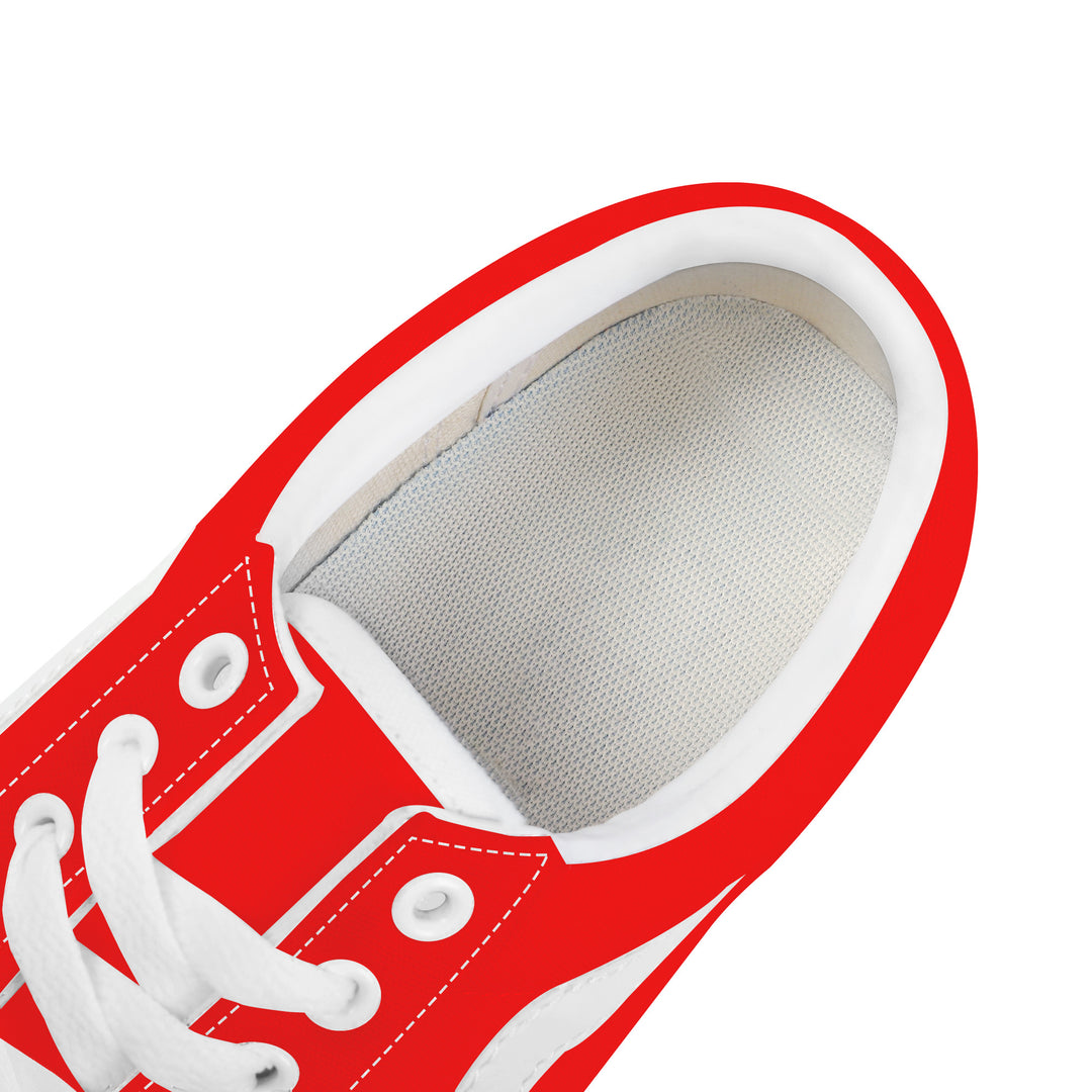 Ti Amo I love you - Exclusive Brand - Red - Low Top Flat Sneaker