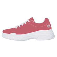 Load image into Gallery viewer, Ti Amo I love you - Exclusive Brand - Dusky Rose - Angry Fish - Chunky Sneakers - White Soles
