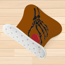 Load image into Gallery viewer, Ti Amo I love you - Exclusive Brand - Brown - Skeleton Hands with Heart  - Big Paws Pet Rug
