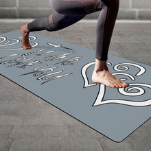 Load image into Gallery viewer, Ti Amo I love you - Exclusive Brand - Regent Grey - Yoga Mat
