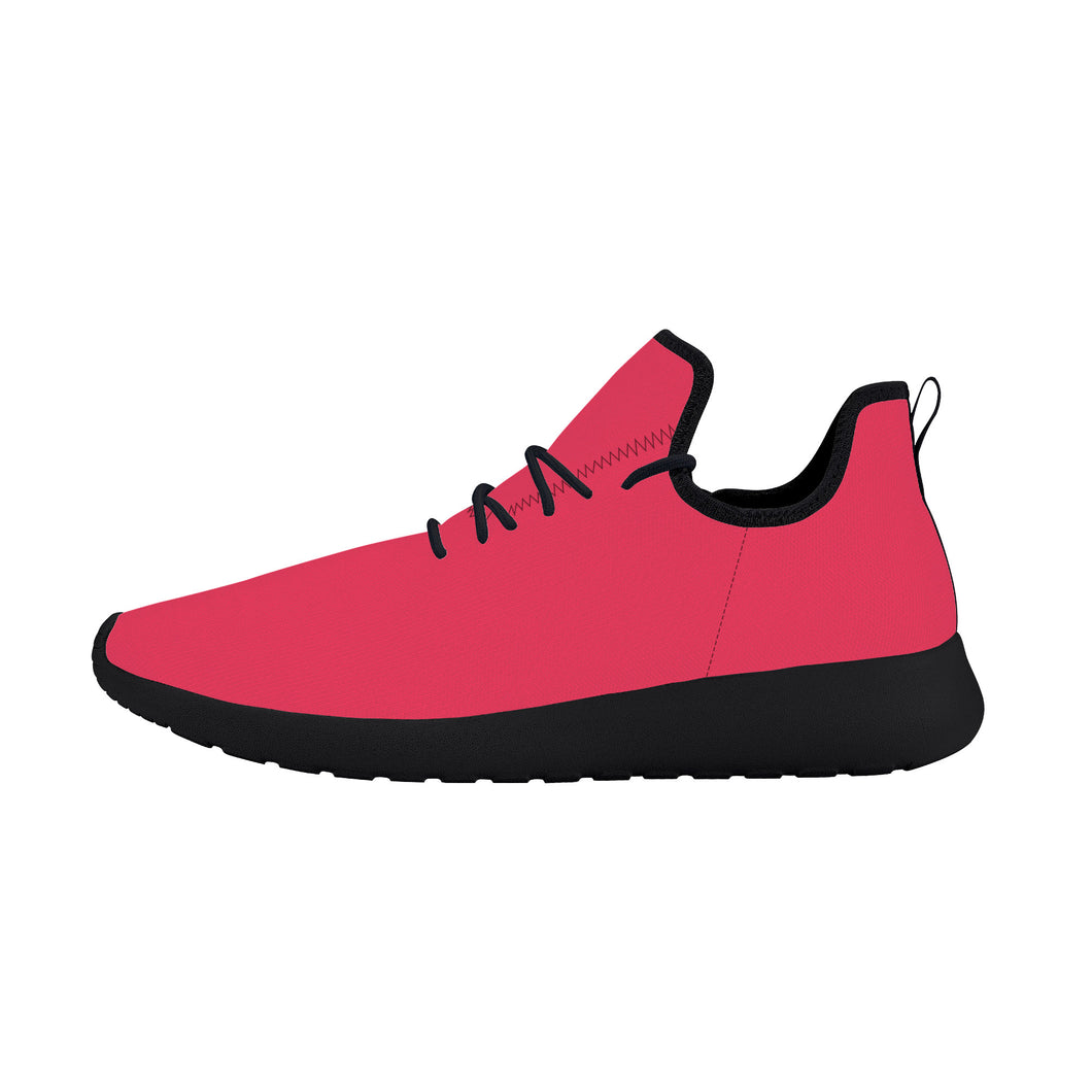 Ti Amo I love you - Exclusive Brand - Radical Red - Lightweight Mesh Knit Sneakers - Black Soles