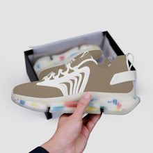 Load image into Gallery viewer, Ti Amo I love you - Exclusive Brand - Beaver - Mens / Womens - Air Max React Sneakers - White Soles
