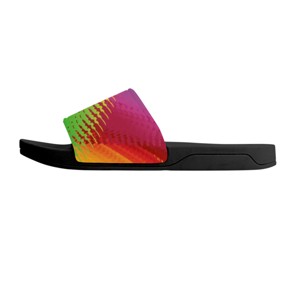 Ti Amo I love you - Exclusive Brand  - Womens - Slide Sandals - Black Soles