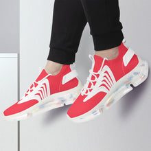 Load image into Gallery viewer, Ti Amo I love you - Exclusive Brand - Red Pink - Mens / Womens - Air Max React Sneakers - White Soles
