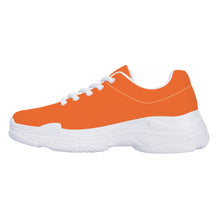 Load image into Gallery viewer, Ti Amo I love you - Exclusive Brand - Pumpkin Orange- Angry Fish - Chunky Sneakers - White Soles
