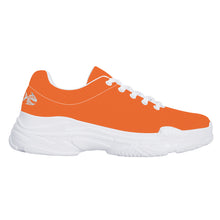 Load image into Gallery viewer, Ti Amo I love you - Exclusive Brand - Pumpkin Orange- Angry Fish - Chunky Sneakers - White Soles
