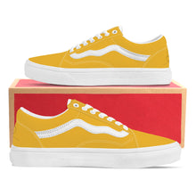 Load image into Gallery viewer, Ti Amo I love you - Exclusive Brand - Lightning Yellow - Low Top Flat Sneaker
