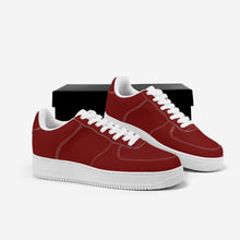 Load image into Gallery viewer, Ti Amo I love you - Exclusive Brand - Dark Burgundy  - Skeleton Hands with Heart - Low Top Unisex Sneakers
