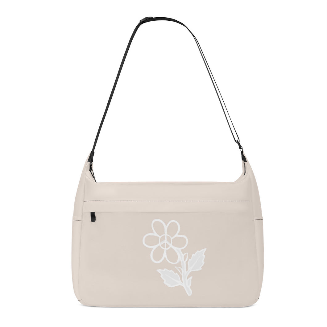 Ti Amo I love you - Exclusive Brand - Pearl Bush - White Daisy - Journey Computer Shoulder Bag