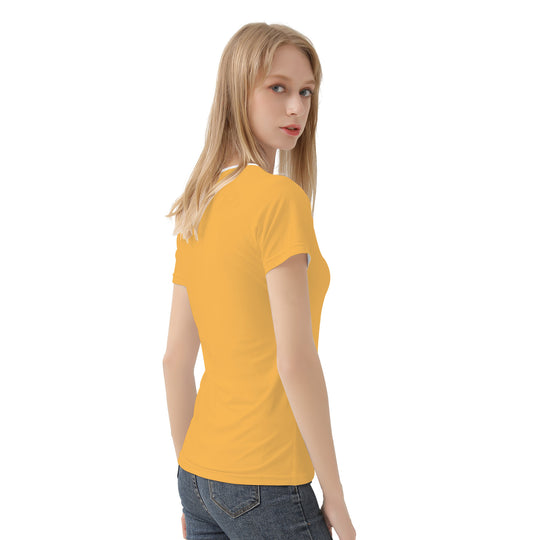 Ti Amo I love you - Exclusive Brand - Light Orange - Hawaiian Flower - Women's T shirt - Sizes XS-2XL