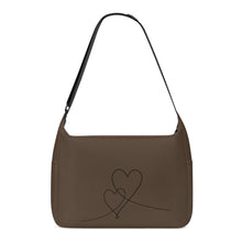 Load image into Gallery viewer, Ti Amo I love you - Exclusive Brand - Abbot - Double Script Heart - Journey Computer Shoulder Bag
