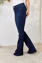 Load image into Gallery viewer, Kancan Full Size Mid Rise Flare Jeans Ti Amo I love you
