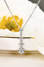 Load image into Gallery viewer, Keep You There Multi-Moissanite Pendant Necklace Ti Amo I love you
