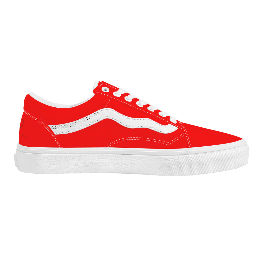Ti Amo I love you - Exclusive Brand - Red - Low Top Flat Sneaker