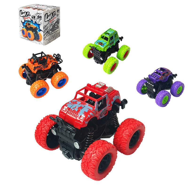 Kids Inertia Dynamic Truck Four-wheel Drive Off-road Vehicle Toy Ti Amo I love you