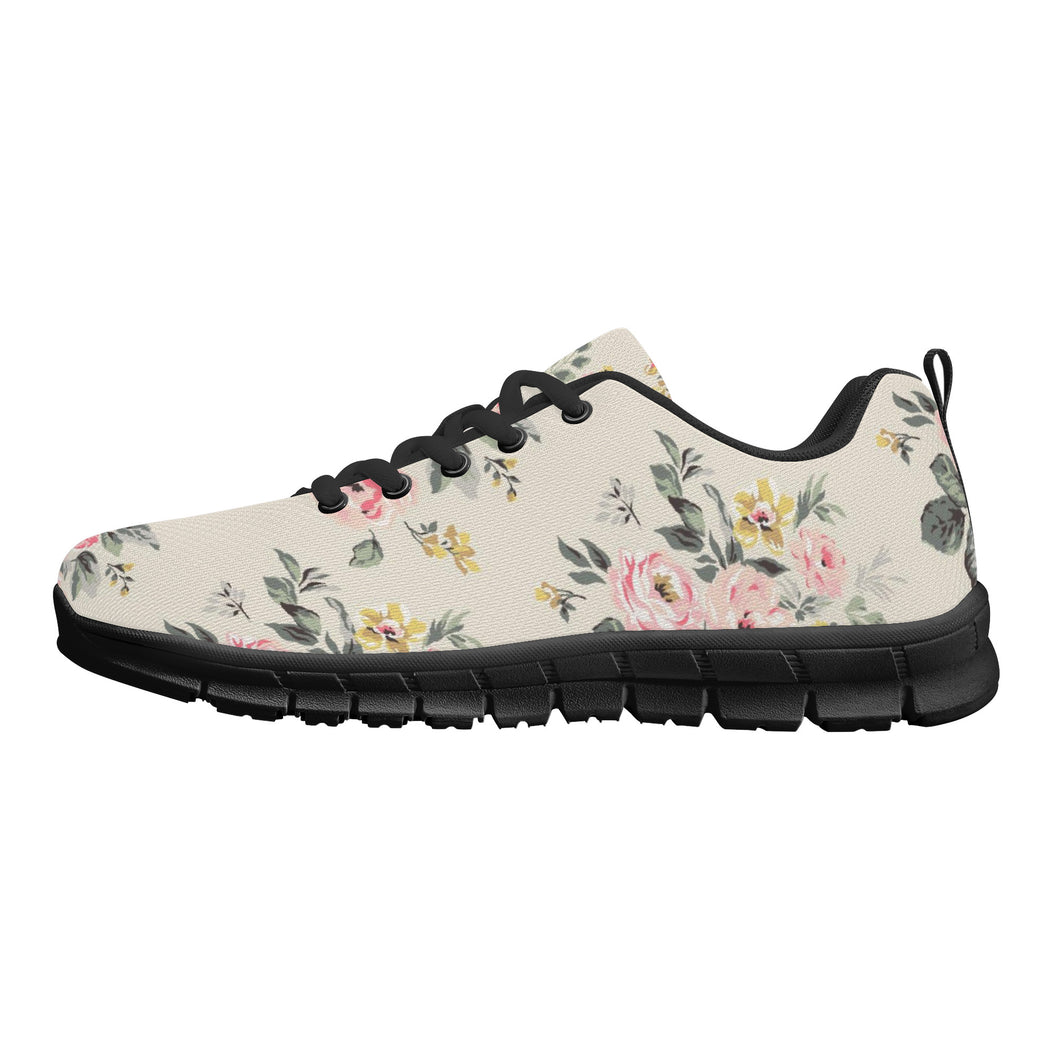 Ti Amo I love you - Exclusive Brand  - Floral - Sneakers - Black Soles