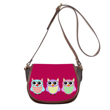 Load image into Gallery viewer, Ti Amo I love you - Exclusive Brand - Lipstick 2 - 3 Owls -  Saddle Bag
