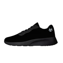 Load image into Gallery viewer, Ti Amo I love you - Exclusive Brand - Black  - Air  Mesh Running Shoes - Black Soles

