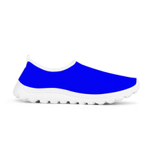 Load image into Gallery viewer, Ti Amo I love you - Exclusive Brand  - Blue - Double Blue Heart -Women&#39;s Mesh Running Shoes
