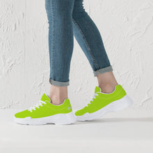 Load image into Gallery viewer, Ti Amo I love you - Exclusive Brand - Yellowish Green - Angry Fish - Chunky Sneakers - White Soles
