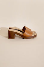 Load image into Gallery viewer, Lauren - Black or Tan - Slide Mule Heels Ti Amo I love you
