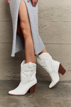 Load image into Gallery viewer, Legend Footwear  - White - Bella Cowboy Boots Ti Amo I love you
