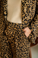 Load image into Gallery viewer, Leopard Animal Print Wide Leg Pants Ti Amo I love you
