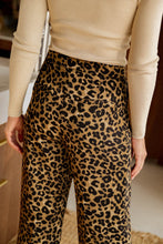 Load image into Gallery viewer, Leopard Animal Print Wide Leg Pants Ti Amo I love you
