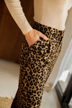 Load image into Gallery viewer, Leopard Animal Print Wide Leg Pants Ti Amo I love you
