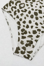 Load image into Gallery viewer, Leopard Print Cutout Lined One-Piece Swimsuit - Only Size L, XL Left Ti Amo I love you
