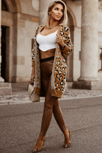 Load image into Gallery viewer, Leopard Print Fur Cardigan - Sizes S-XL Ti Amo I love you
