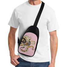 Load image into Gallery viewer, Ti Amo I love you - Exclusive Brand  - Pale Rose - Octopus - Chest Bag
