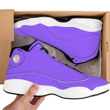 Load image into Gallery viewer, Ti Amo I love you  - Exclusive Brand - Heliotrope 3 - Mens / Womens - Basketball Shoes - Black Laces
