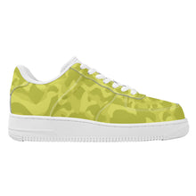 Load image into Gallery viewer, Ti Amo I love you  - Exclusive Brand - Tacha, Putty, Olive Green Camouflage -  Low Top Unisex Sneakers
