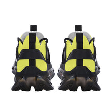 Load image into Gallery viewer, Ti Amo I love you - Exclusive Brand - Sandy Yellow  - Script Double Heart - Air Max React Sneakers - Black Soles
