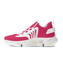 Load image into Gallery viewer, Ti Amo I love you - Exclusive Brand - Cerise Red 2 - Mens / Womens - Air Max React Sneakers - White Soles
