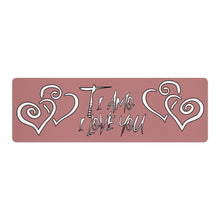 Load image into Gallery viewer, Ti Amo I love you - Exclusive Brand - Old Rose - Yoga Mat
