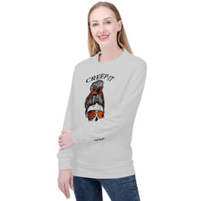 Load image into Gallery viewer, Ti Amo I love you - Exclusive Brand - Alto Gray - Mama Skeleton - CREEP IT REAL -Women&#39;s Sweatshirt
