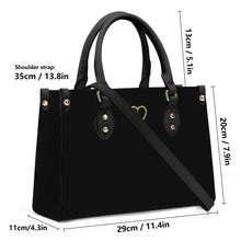 Load image into Gallery viewer, Ti Amo I love you - Exclusive Brand - Woodsmoke - Luxury Womens PU Tote Bag - Black Straps
