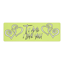 Load image into Gallery viewer, Ti Amo I love you - Exclusive Brand - Mindaro  - Yoga Mat
