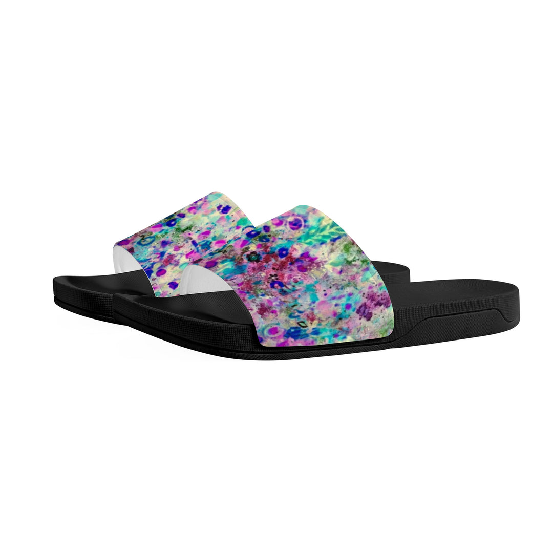 Ti Amo I love you - Exclusive Brand -  Womens - Slide Sandals - Black Soles