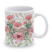 Load image into Gallery viewer, Make your Own - Custom Drinkware 11 Oz White Ceramic Coffee Mug (2 Sides - You Can Make Different Designs) Design Your Own Mug! Ti Amo I love you
