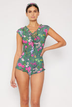 Load image into Gallery viewer, Marina West Swim Bring Me Flowers V-Neck One Piece Swimsuit In Sage - Sizes S-2XL Ti Amo I love you
