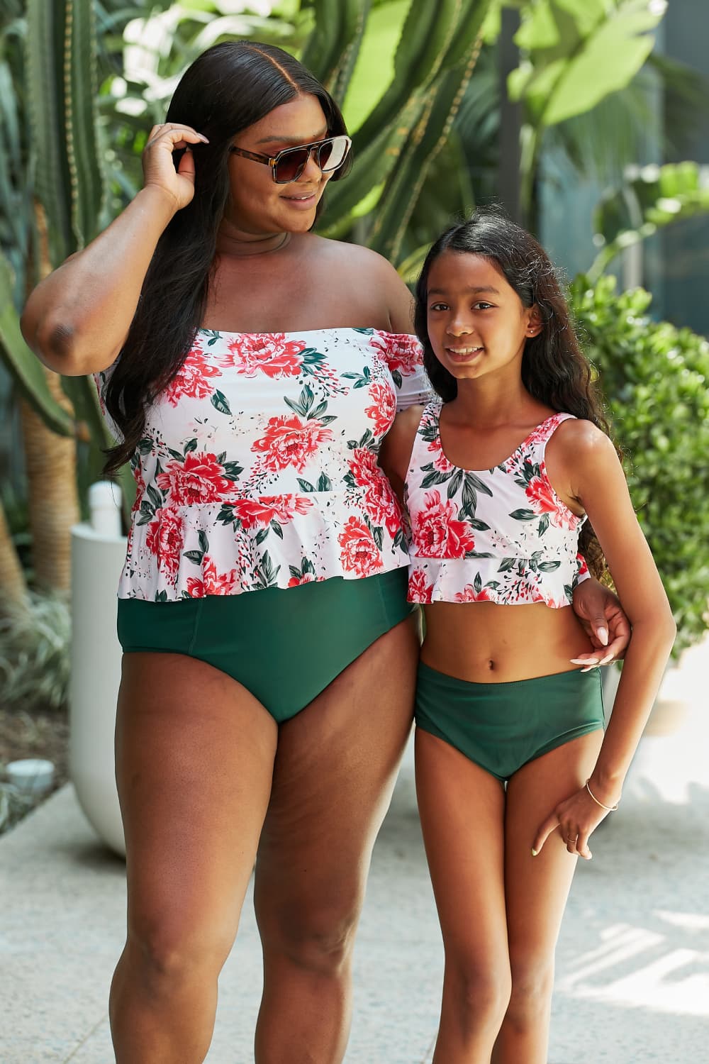 Marina West Swim Coastal Cutie Tankini Swimsuit Set - Sizes S-L Ti Amo I love you