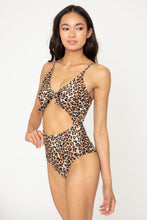 Load image into Gallery viewer, Marina West Swim Lost At Sea Cutout One-Piece Swimsuit - Only Sizes S-2XL Left Ti Amo I love you
