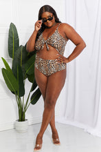 Load image into Gallery viewer, Marina West Swim Lost At Sea Cutout One-Piece Swimsuit - Sizes S-2XL Ti Amo I love you
